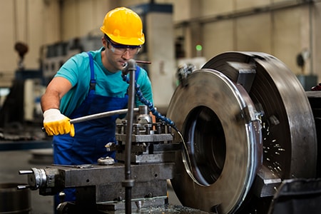 Metal Factory Worker